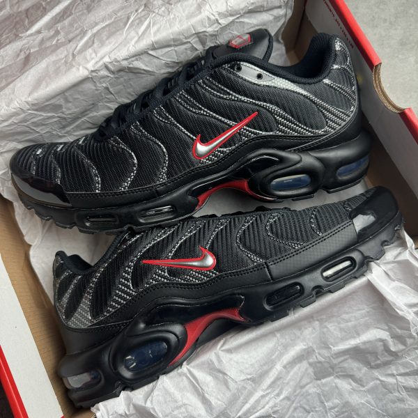 Nike Air Max Plus TN - Black Carbon Red - Image 2