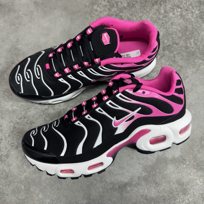 Nike Air Max Plus TN GS - Black Laser Pink Fuchsia