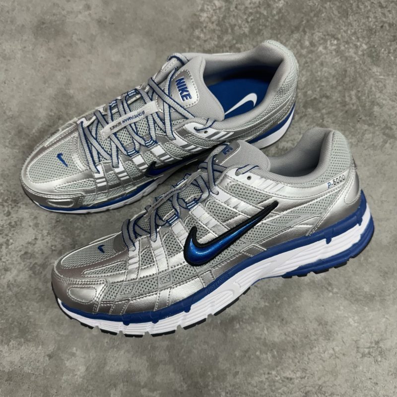 Nike P-6000 - Laser Blue Metallic Silver