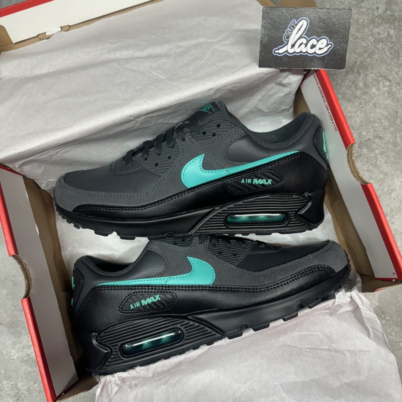 Nike Air Max 90 - Black Clear Jade Tiffany