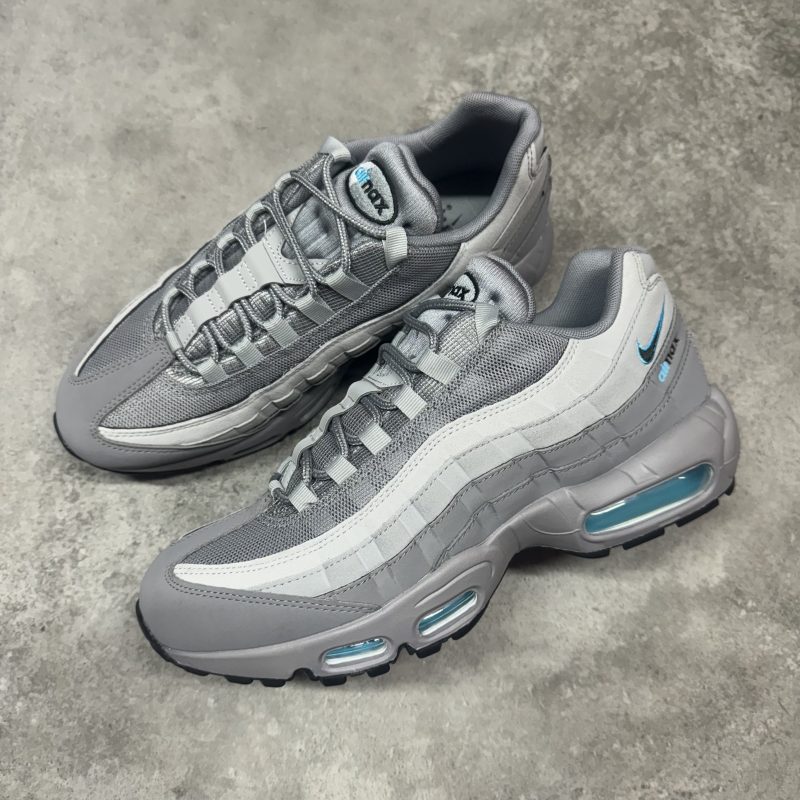 Nike Air Max 95 - Retro Logo Grey Aqua