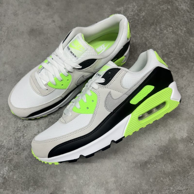 Nike Air Max 90 - White Light Bone Neutral Olive Cave Stone